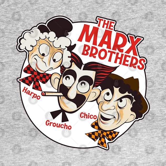 The Marx Brothers by darklordpug